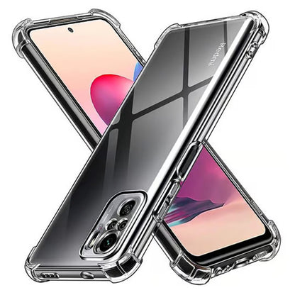 Hoesje voor Xiaomi Poco M5s / Redmi Note 10S / Note 10, Techsuit, Schokbestendig Transparant