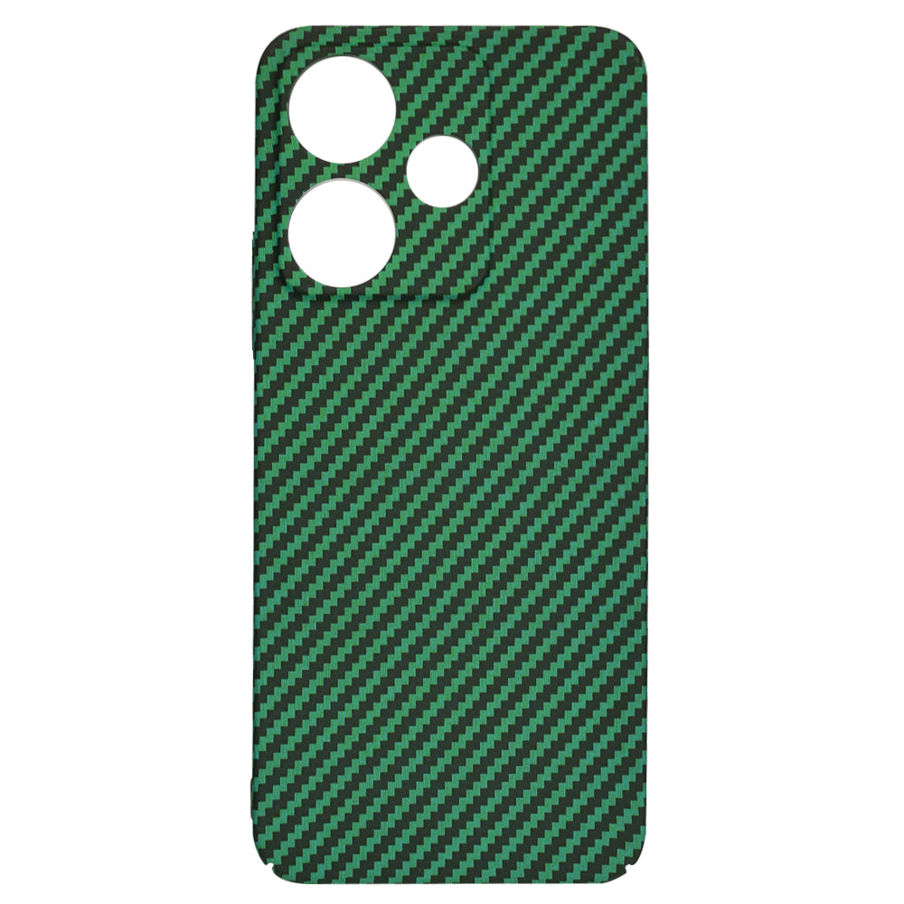 Case for Xiaomi Poco M6 4G / Redmi 13, Techsuit, Carbonite FiberShell, Green