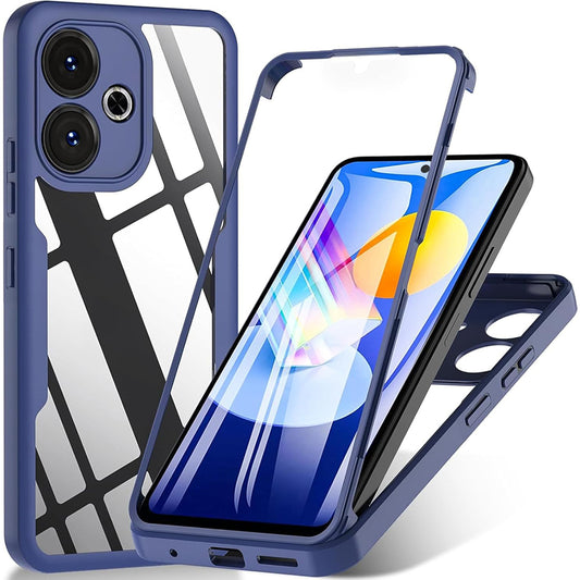 Hoesje voor Xiaomi Poco M6 4G / Redmi 13, Techsuit, ColorVerse 360, Blauw