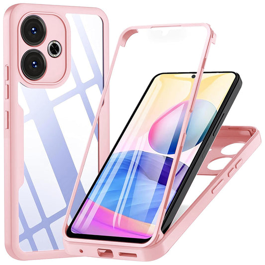 Hoes voor Xiaomi Poco M6 4G / Redmi 13, Techsuit, ColorVerse 360, Roze