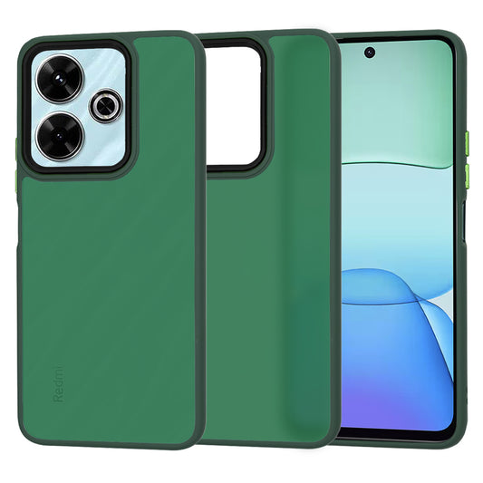 Hoes voor Xiaomi Poco M6 4G / Redmi 13, Techsuit, HaloFrost, Groen