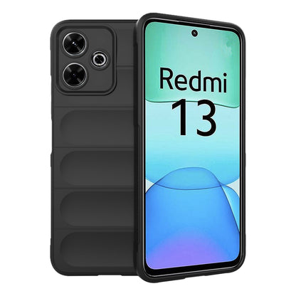 Hoesje voor Xiaomi Poco M6 4G / Redmi 13, Techsuit, Magic Shield, Zwart