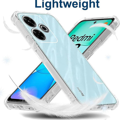 Case for Xiaomi Poco M6 4G / Redmi 13, Techsuit, Shockproof Clear, Transparent