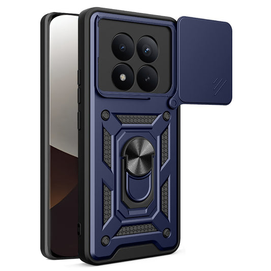 Hoes voor Xiaomi Poco M8 Pro / Redmi Note 15 Pro+ 5G, Techsuit, CamShield, Blauw