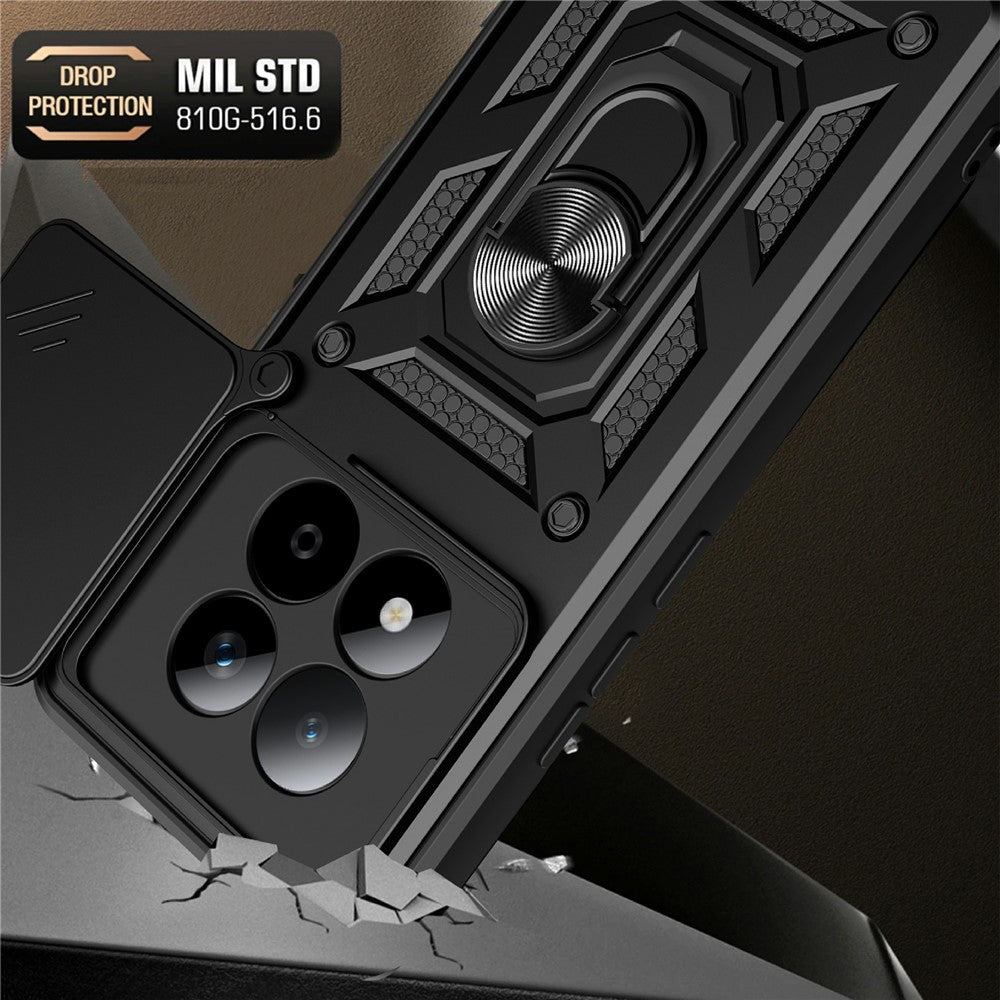 Hoes voor Xiaomi Poco M8 Pro / Redmi Note 15 Pro+ 5G, Techsuit, CamShield, Goud