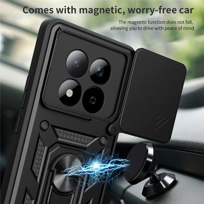 Hoes voor Xiaomi Poco M8 Pro / Redmi Note 15 Pro+ 5G, Techsuit, CamShield, Goudroze