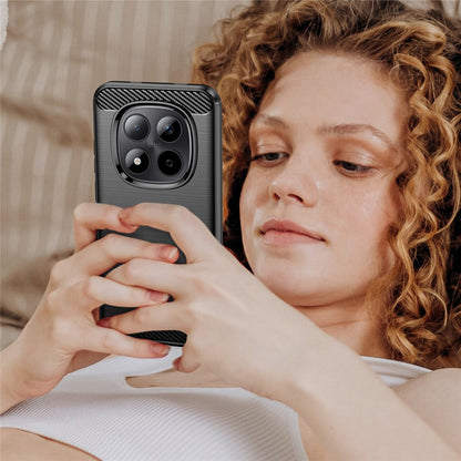 Hoes voor Xiaomi Poco M8 Pro / Redmi Note 15 Pro+ 5G, Techsuit, Carbon, Zwart