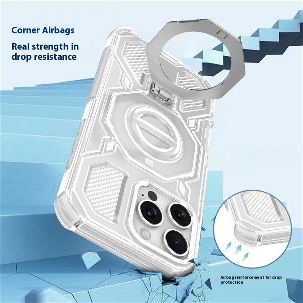 Hoes voor Xiaomi Poco M8 Pro / Redmi Note 15 Pro+ 5G, Techsuit, Carbon Shield Pro, Wit