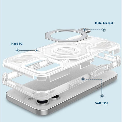 Hoes voor Xiaomi Poco M8 Pro / Redmi Note 15 Pro+ 5G, Techsuit, Carbon Shield Pro, Wit