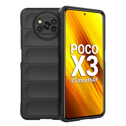 Hoesje voor Xiaomi Poco X3 Pro / X3 NFC / X3, Techsuit, Magic Shield, Zwart