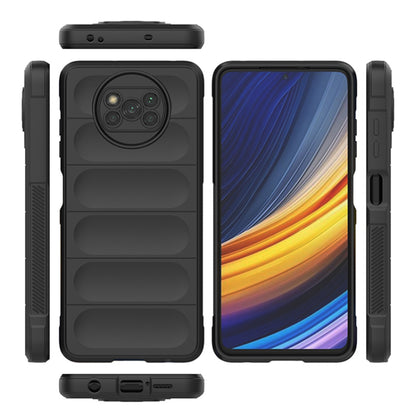 Hoesje voor Xiaomi Poco X3 Pro / X3 NFC / X3, Techsuit, Magic Shield, Zwart