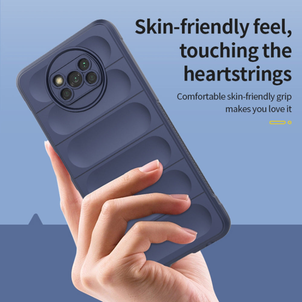 Hoesje voor Xiaomi Poco X3 Pro / X3 NFC / X3, Techsuit, Magic Shield, Zwart