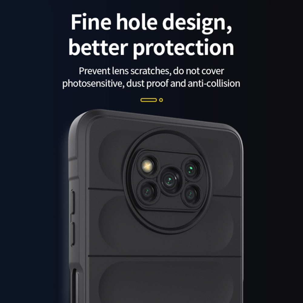 Hoesje voor Xiaomi Poco X3 Pro / X3 NFC / X3, Techsuit, Magic Shield, Zwart