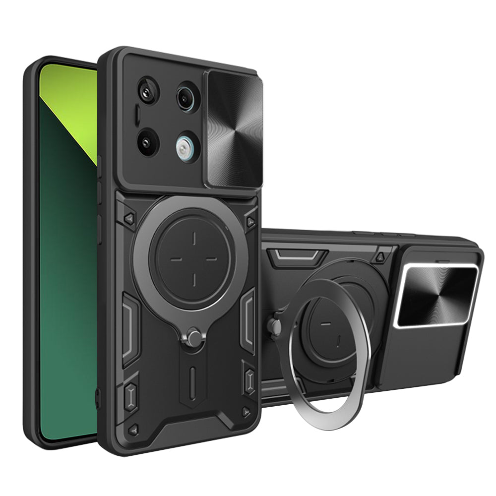Case for Xiaomi Poco X6 / Note 13 Pro 5G, Techsuit, CamGuard Pro, Black