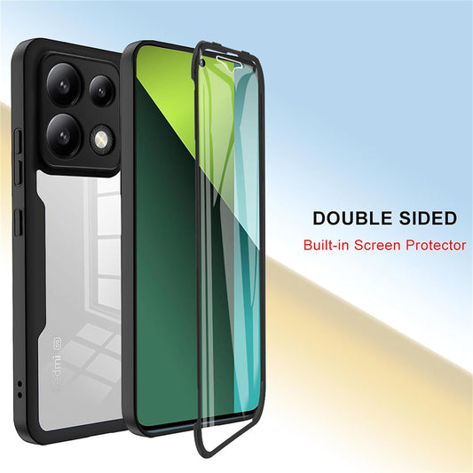Hoesje voor Xiaomi Poco X6 / Note 13 Pro 5G, Techsuit, ColorVerse 360, Zwart