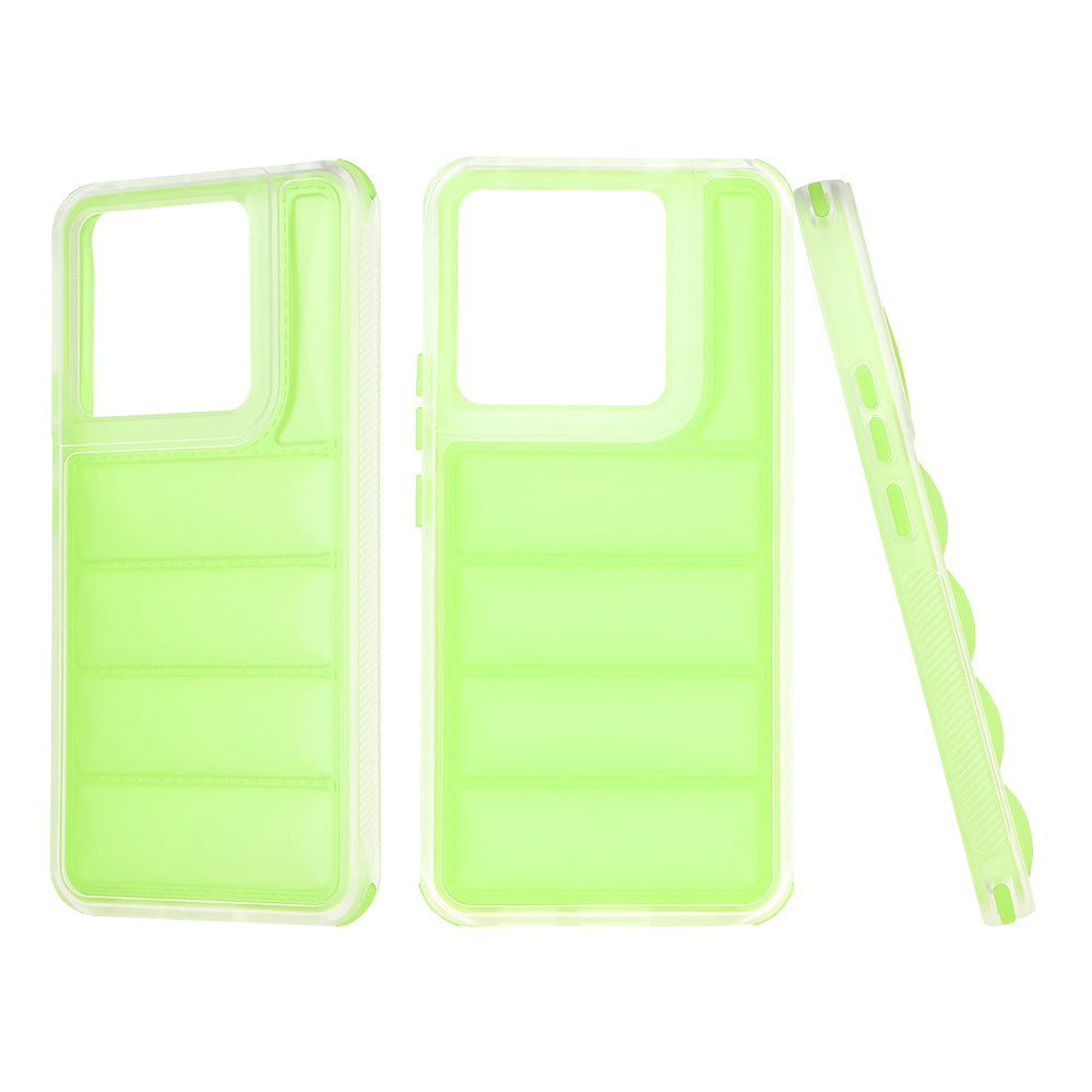 Hoes voor Xiaomi Poco X6 / Note 13 Pro 5G, Techsuit, Wave Shield, Groen