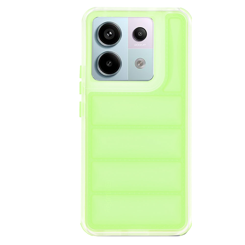 Hoes voor Xiaomi Poco X6 / Note 13 Pro 5G, Techsuit, Wave Shield, Groen