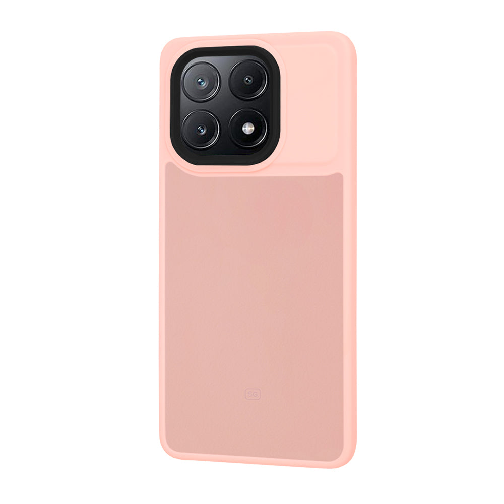 Hoes voor Xiaomi Poco X6 Pro, Techsuit, HaloFrost, Roze