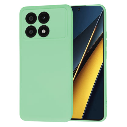 Hoes voor Xiaomi Poco X6 Pro, Techsuit, SoftFlex, Lichtgroen