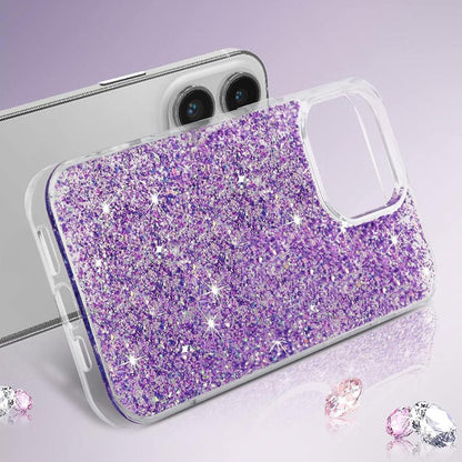 Hoesje voor Xiaomi Poco X6 Pro, Techsuit, Sparkly Glitter, Roze