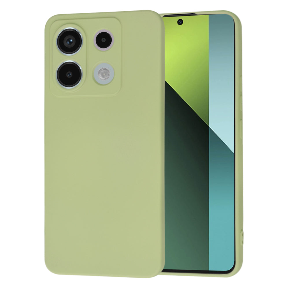 Hoes voor Xiaomi Poco X6 / Redmi Note 13 Pro 5G, Techsuit, SoftFlex, Matcha Groen