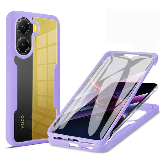 Hoes voor Xiaomi Poco X7 Pro, Techsuit, ColorVerse 360, Paars