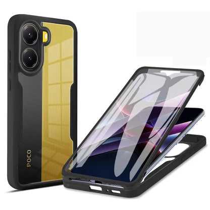 Hoes voor Xiaomi Poco X7 Pro, Techsuit, ColorVerse 360, Zwart