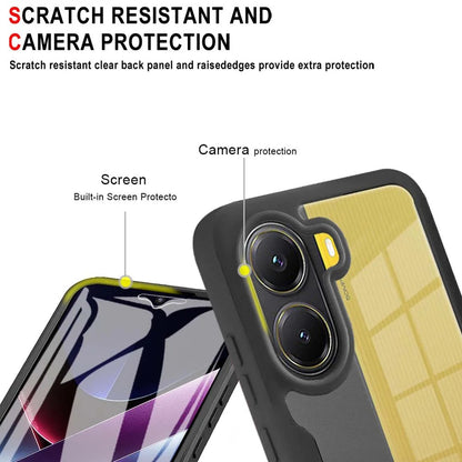 Hoes voor Xiaomi Poco X7 Pro, Techsuit, ColorVerse 360, Zwart