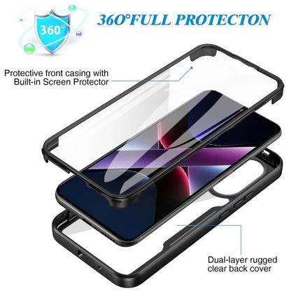 Hoes voor Xiaomi Poco X7 Pro, Techsuit, ColorVerse 360, Zwart