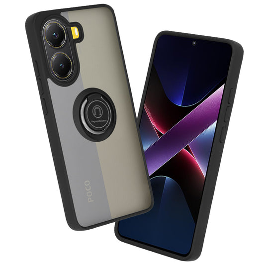 Hoes voor Xiaomi Poco X7 Pro, Techsuit, Glinth, Zwart