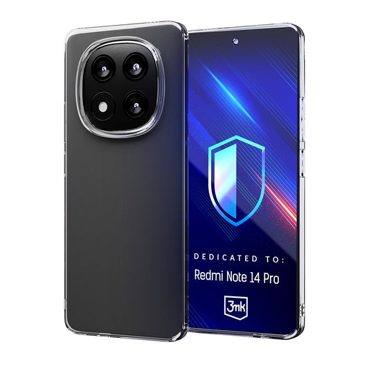 Hoesje voor Xiaomi Poco X7 / Redmi Note 14 Pro 5G, 3MK, Clear, Transparant