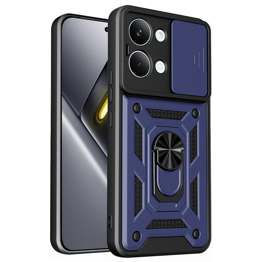 Hoes voor Xiaomi Poco X8 Pro Max, Techsuit, CamShield, Blauw