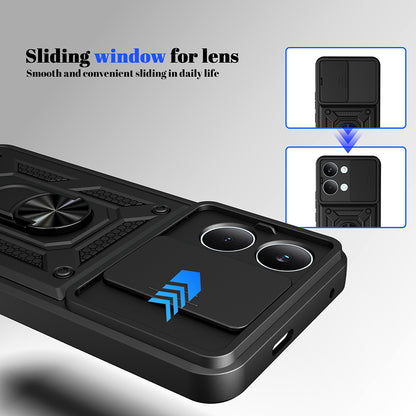 Hoes voor Xiaomi Poco X8 Pro Max, Techsuit, CamShield, Goudkleurig
