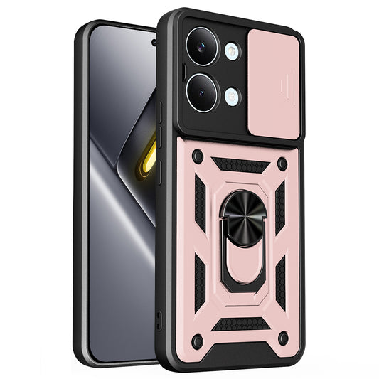 Hoes voor Xiaomi Poco X8 Pro Max, Techsuit, CamShield, Roze Goud