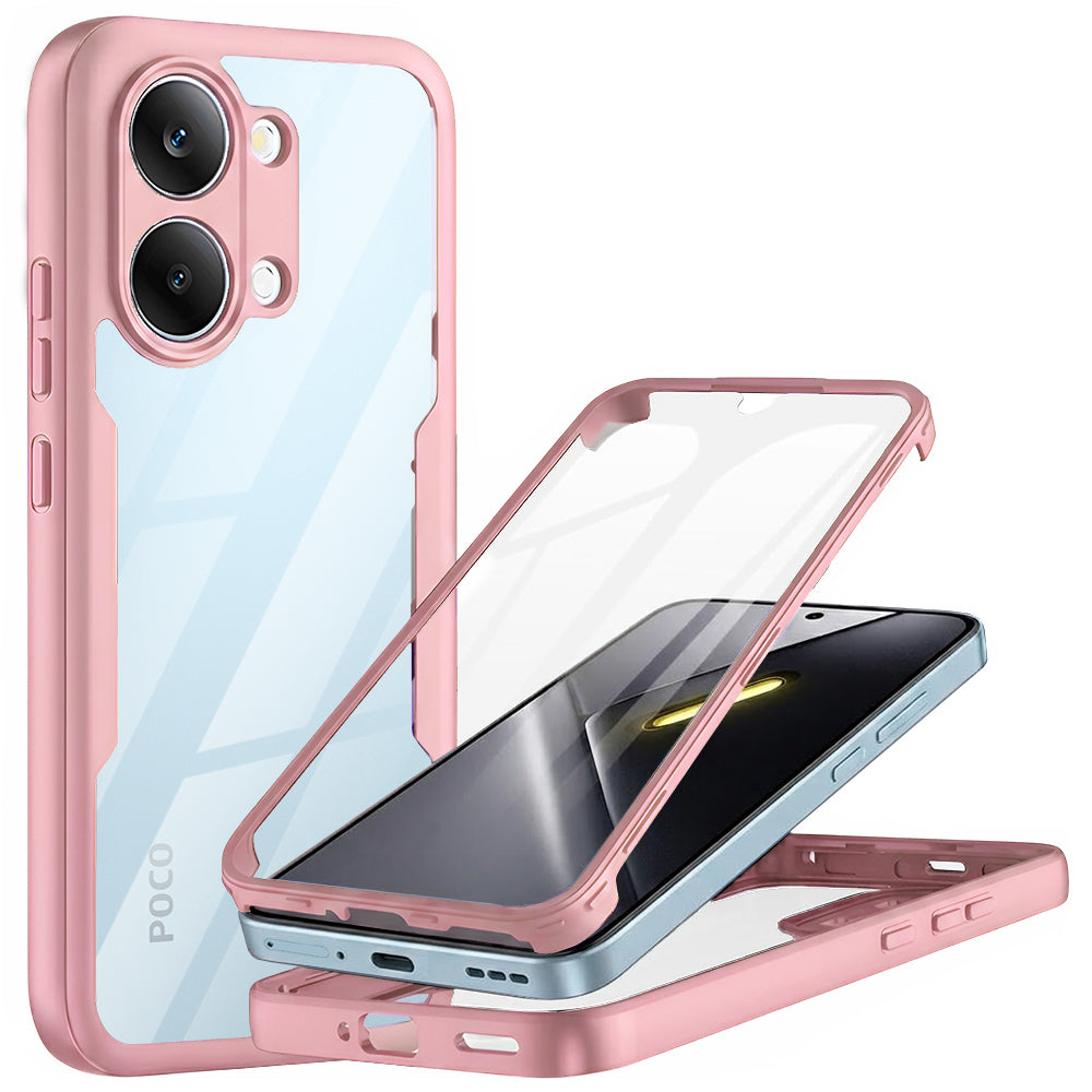 Hoes voor Xiaomi Poco X8 Pro Max, Techsuit, ColorVerse 360, Roze