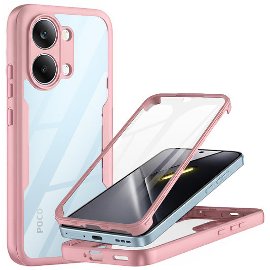 Hoes voor Xiaomi Poco X8 Pro Max, Techsuit, ColorVerse 360, Roze