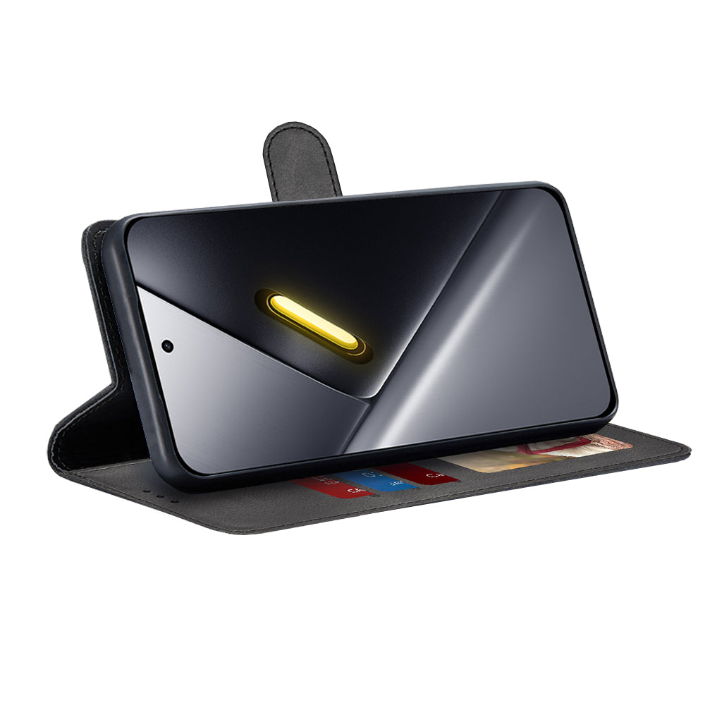 Hoes voor Xiaomi Poco X8 Pro Max, Techsuit, Diary Book, Zwart