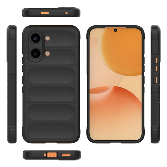 Hoes voor Xiaomi Poco X8 Pro Max, Techsuit, Magic Shield, Zwart