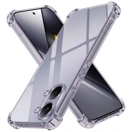 Case for Xiaomi Poco X8 Pro Max, Techsuit, Shockproof Clear, Smoke