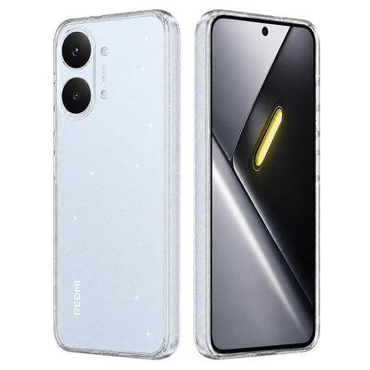 Hoesje voor Xiaomi Poco X8 Pro Max, Techsuit, SparkleSkin, Transparant