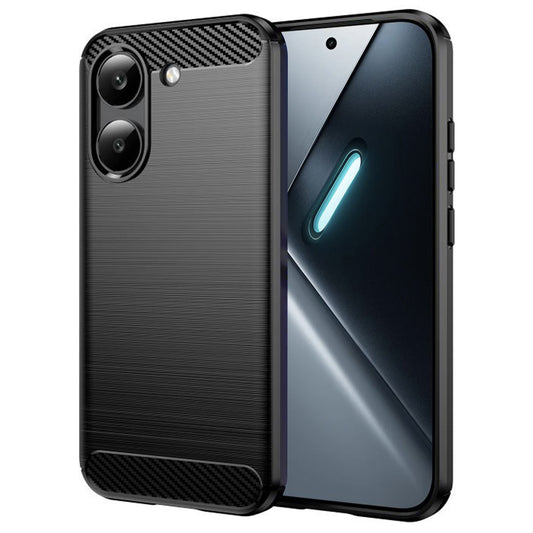 Hoes voor Xiaomi Poco X8 Pro, Techsuit, Carbon, Zwart