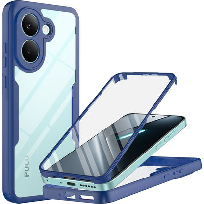 Hoes voor Xiaomi Poco X8 Pro, Techsuit, ColorVerse 360, Blauw