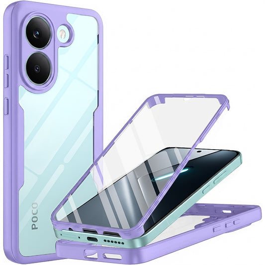 Hoes voor Xiaomi Poco X8 Pro, Techsuit, ColorVerse 360, Paars
