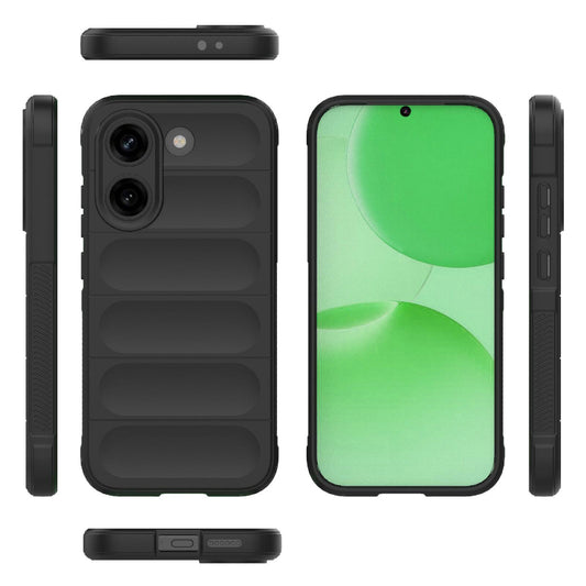 Hoes voor Xiaomi Poco X8 Pro, Techsuit, Magic Shield, Zwart