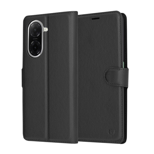 Hoes voor Xiaomi Redmi A5 4G (Regionaal), Techsuit, Leather Folio, Zwart
