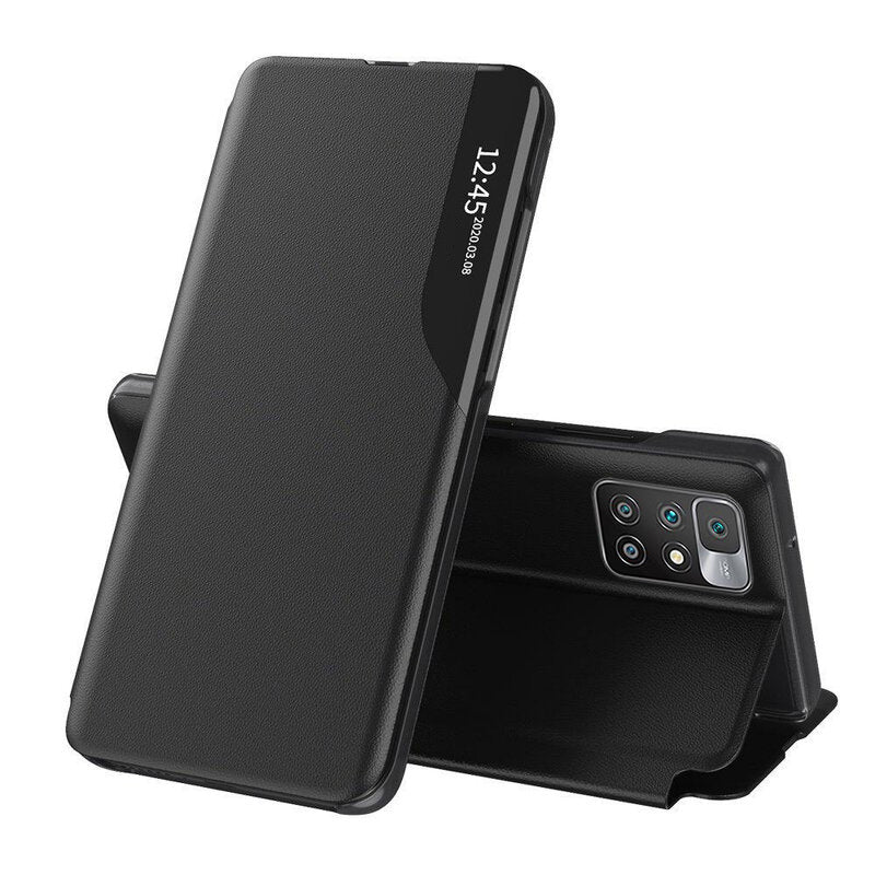Hoes voor Xiaomi Redmi 10 2022 / 10 (2021), Techsuit, eFold, Zwart