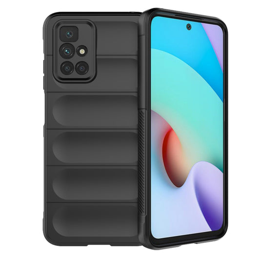 Hoesje voor Xiaomi Redmi 10 2022 / 10 (2021), Techsuit, Magic Shield, Zwart