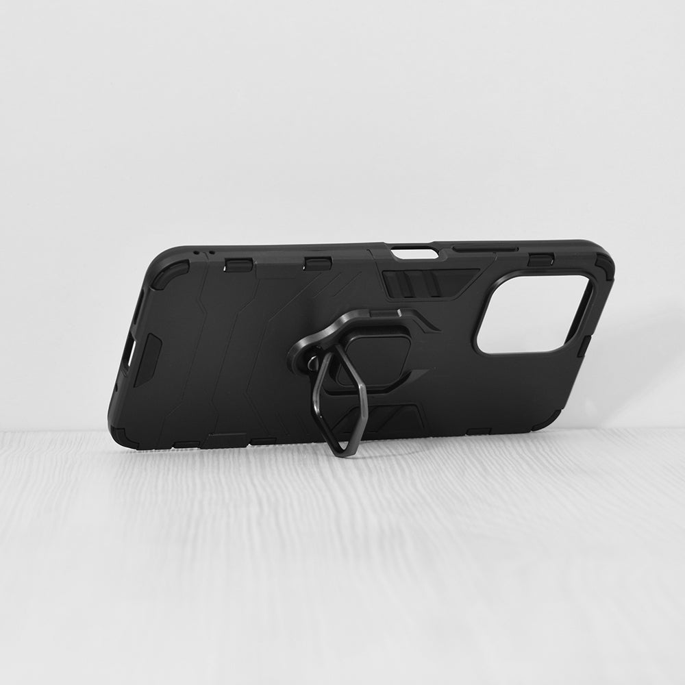 Hoes voor Xiaomi Redmi 12 5G / 12, Techsuit, Shield, Zwart