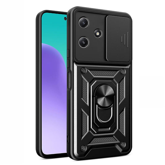 Hoesje voor Xiaomi Redmi 12 5G, Techsuit, CamShield, Zwart