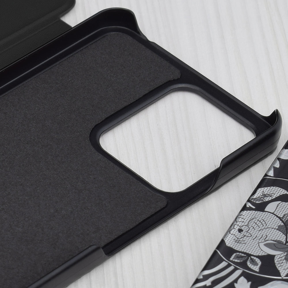 Case for Xiaomi Redmi 13C 5G / 13C / Poco C65, Techsuit, eFold, Black